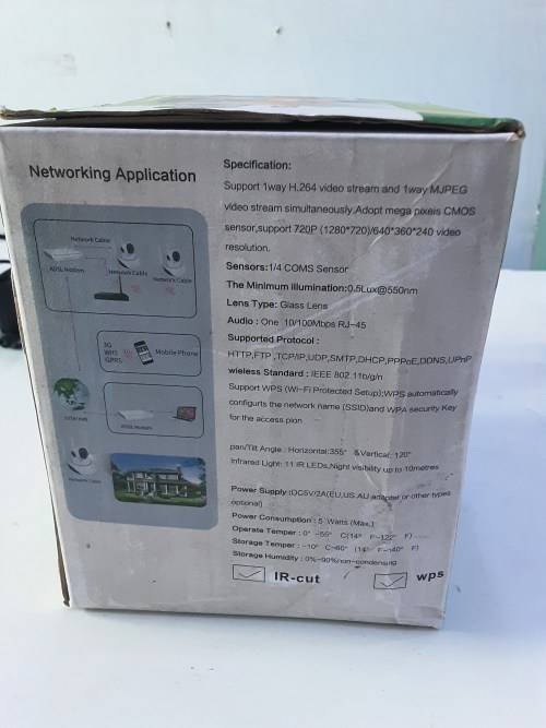 WIFI IP MOBILE NETWORK CAMERA