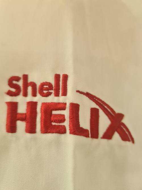 SHELL/FERRARI ADULT COTTON SHIRT(LARGE)