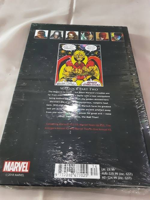 THE ULTIMATE GRAPHIC NOVELS COLLECTION MARVEL (WARLOCK)