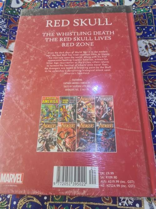 MARVELS MIGHTIEST HEROES HARDCOVER COMIC (RED SKULL)