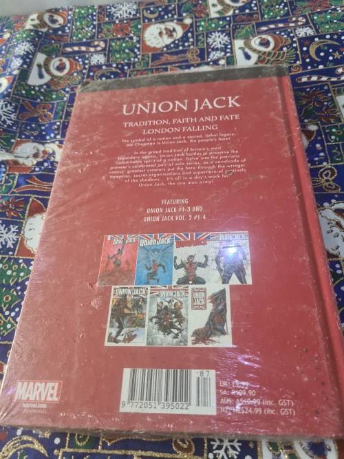 MARVEL MIGHTIEST HEROES HARDCOVER COMIC (UNION JACK)