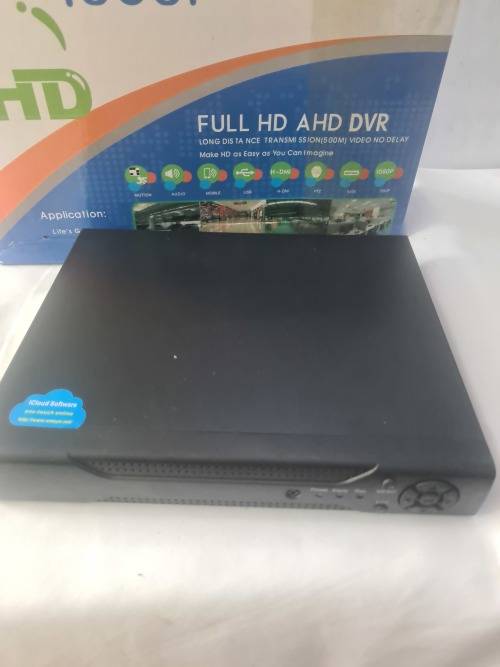 4 CHANNELS AHD DVR INCL.POWER SUPPLY, REMOTE AND MOUSE