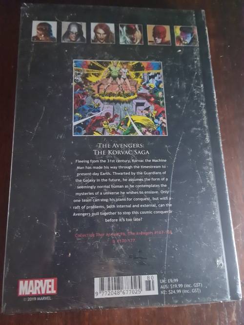 THE ULTIMATE GRAPHIC NOVELS COLLECTION MARVEL THE AVENGERS THE KORVAC SAGA