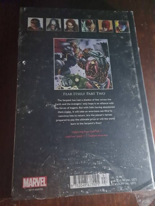THE ULTIMATE GRAPHIC NOVELS COLLECTION MARVEL FEAR ITSELF PART TWO