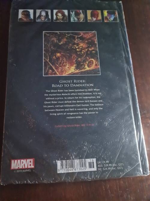 THE ULTIMATE GRAPHIC NOVELS COLLECTION MARVEL GHOST RIDER ROAD TO DAMNATION