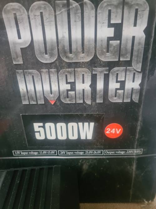 5000 WATTS POWER INVERTER (24V)