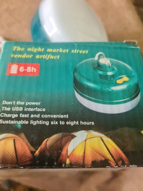 LITHIUM BATTERY BALL BUBBLE LIGHT (RECHARGABLE)6- 8 HOURS,100W