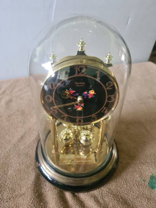 HARMLE QUARTZ 40TH ANNIVERSARY CLOCK(GERMANY)