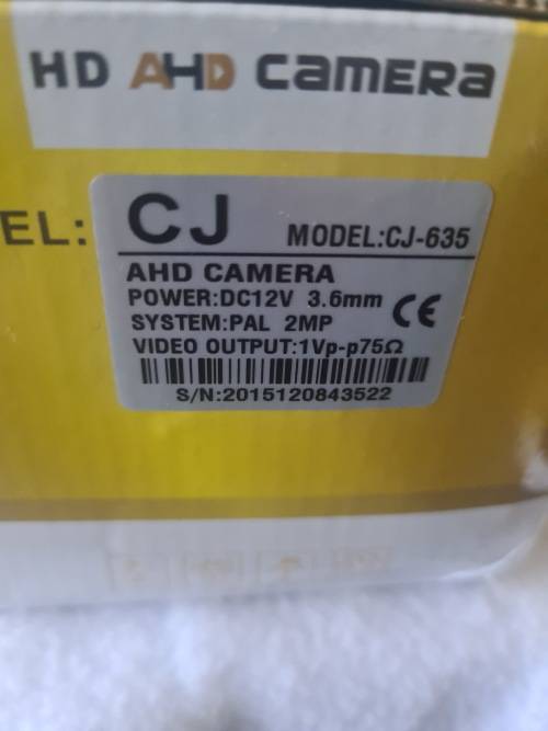 CJ INFRARED DAY AND NIGHT CCTV CAMERA WITH BRACKETS(2MP)