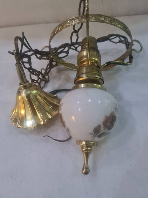 VINTAGE CEILING LIGHT(SOLID BRASS)