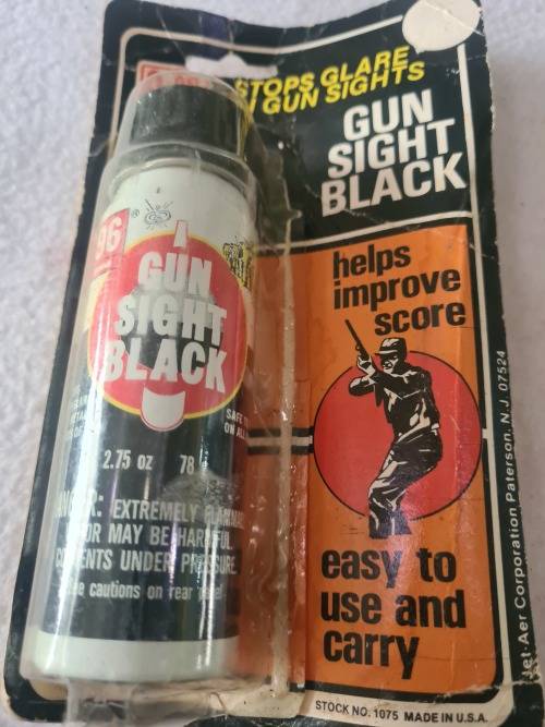 GUN SIGHT BLACK(2.75 oz)HELPS IMPROVE SCORE