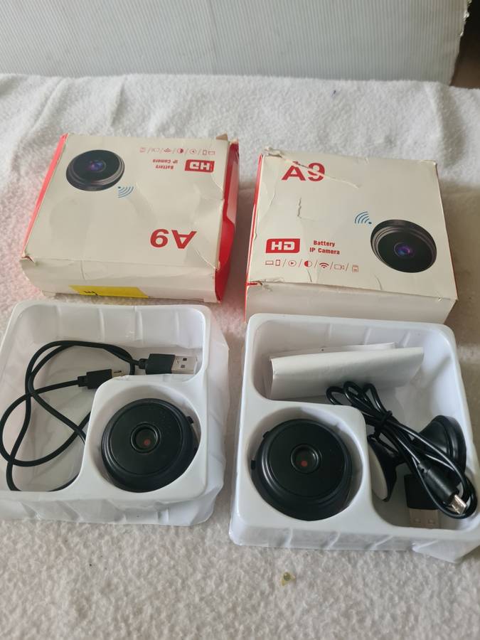 2 x A9 BATTERY IP CAMERAS