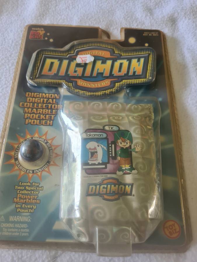 DIGITAL DIGIMON MONSTERS(COLLECTOR MARBLE POCKET POUCH)