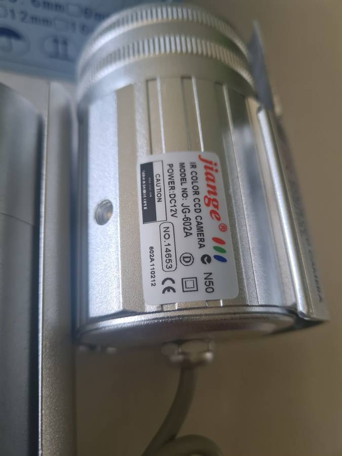 2 x IR COLOR CCD CAMERAS