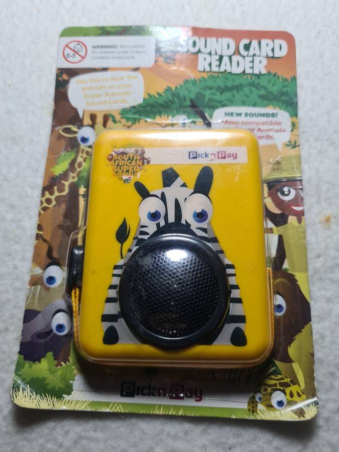 VINTAGE ANIMAL SOUND CARD READER