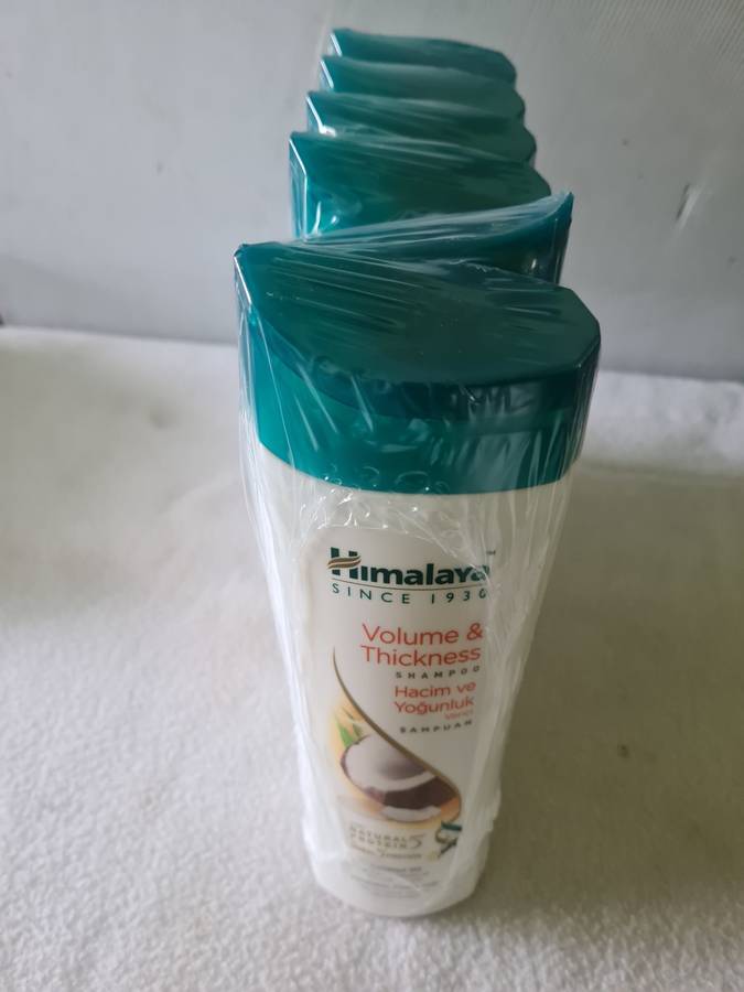 PACK OF SIX (400ML)HIMALAYA VOLUME AND THICKNESS SHAMPOO WITH COCONUT OIL
