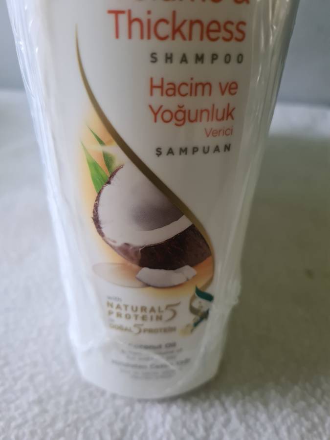 PACK OF SIX (400ML)HIMALAYA VOLUME AND THICKNESS SHAMPOO WITH COCONUT OIL