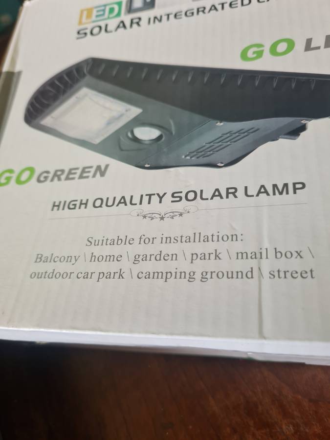 HIGH QUALITY SOLAR INTERGRATED LIGHT