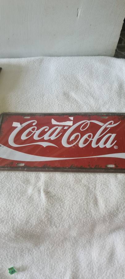 COCA-COLA METAL SIGN(30 X 20CM)