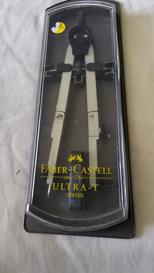 VINTAGE FABER CASTELL ULTRA T COMPASS