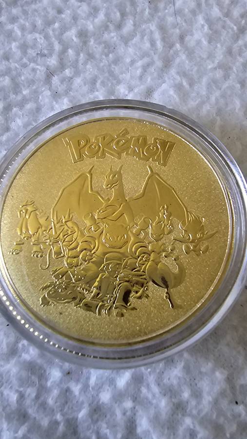 POKEMAN COLLECTABLE COIN (VENUSAUR)