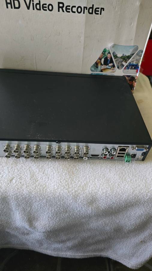 16 CHANNEL DVR INCL.POWER SUPPLY AND MOUSE