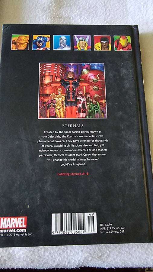 5 X MARVEL SUPERHEROES HARDCOVER COMICS