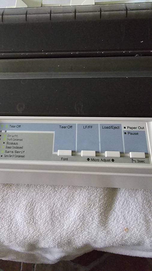 EPSON LX-300+ 11 PRINTER