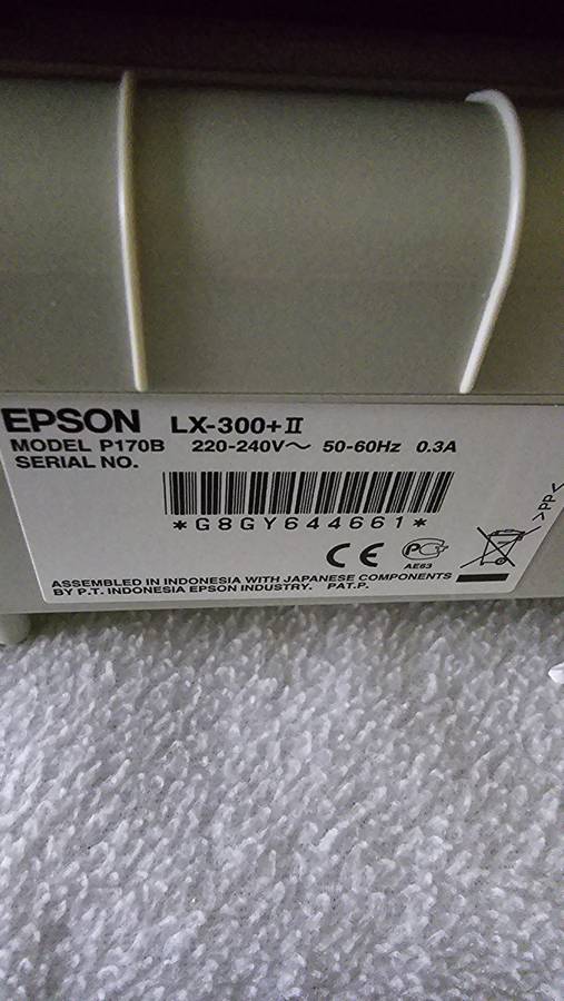 EPSON LX-300+ 11 PRINTER