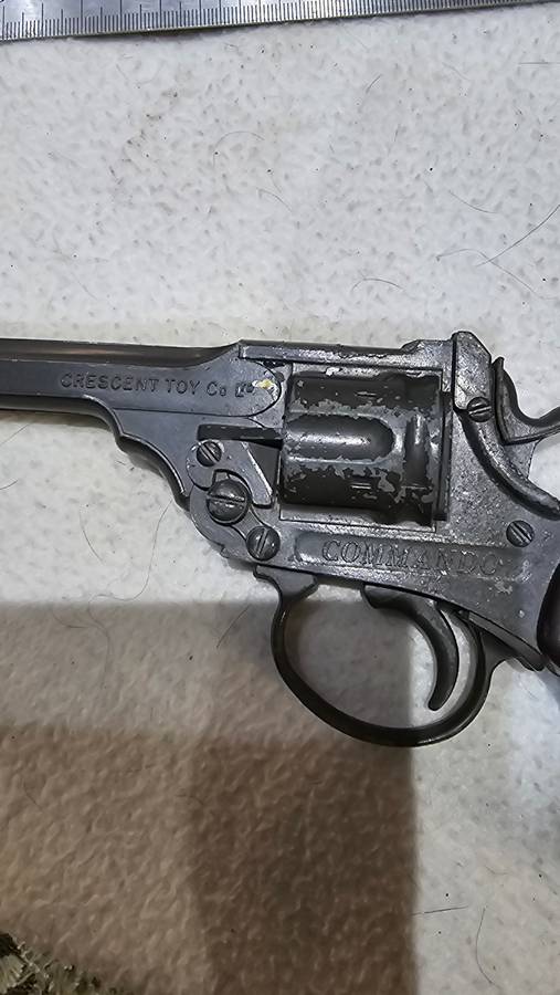 VINTAGE COMMANDO CAP GUN(MADE IN ENGLAND)