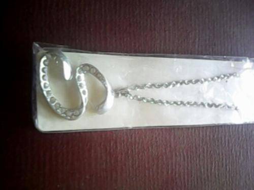 STUNNING ALPHABET "S" NECKLACE