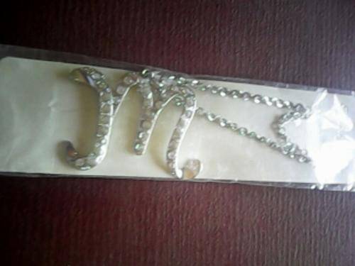 STUNNING ALPHABET "M" NECKLACE