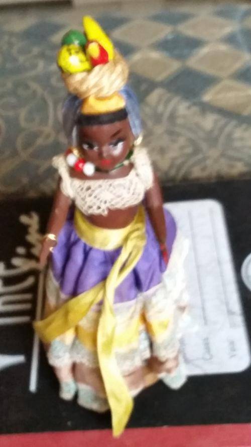 CULTURAL AFRICAN WOMAN DOLL-SEE DESCRIPTION