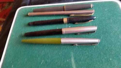 5 X COLLECTORS FOUNTAIN PENS(NEEDS INK REFILL)ONE BID-SEE DESCRIPTION