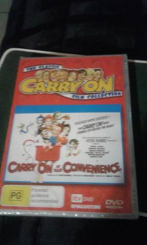 CARRY ON FILM COLLECTIONS (CARRY ON FOR YOUR CONVENIENCE) ORIGINAL AND NEW DVD