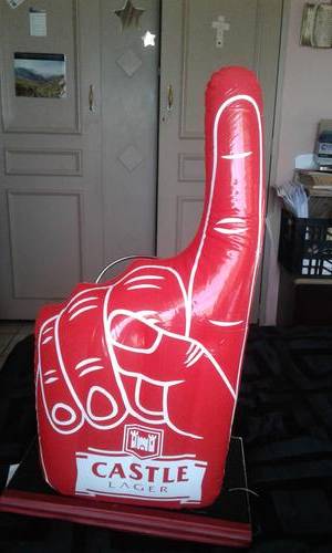 BLOW_UP CASTLE LAGER HAND SIGN (FOR YOUR MANCAVE)