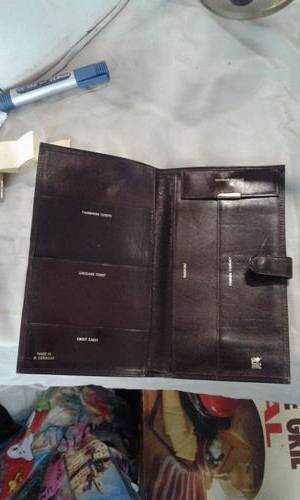 MADE IN GERMANY TRAVELLERS BUSINESS LEATHER WALLET