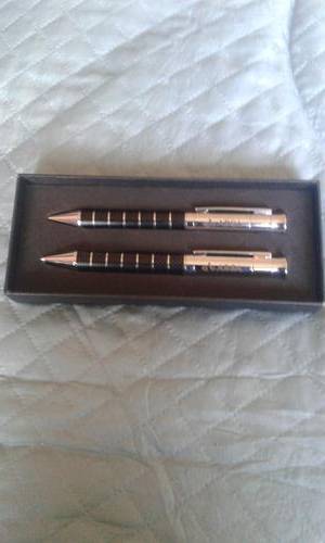 2 X HIGH QUALITY PEN SET (ABSA BANK)-SEE DESCRIPTION