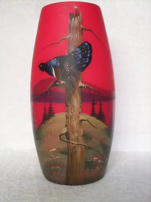 Striking Scottish Glass Vase