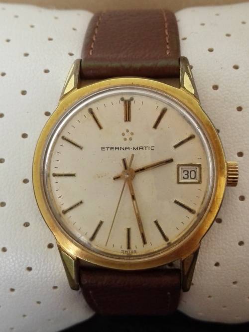 VINTAGE ETERNA MATIC MENS WATCH IN LOVELY WORKING ORDER