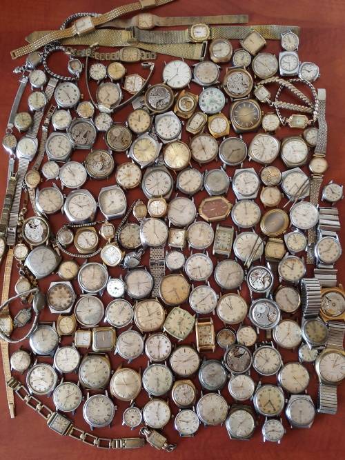 VINTAGE ROTARY WATCH LOT FOR SPARES/REPAIR