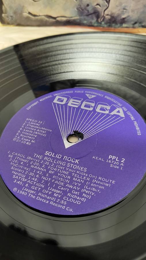 The Rolling Stones- Solid Rock LP