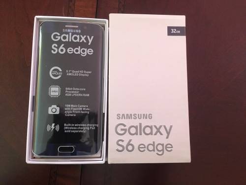 Samsung Galaxy S6 Edge  - Black / Refurbished - Same day dispatch!