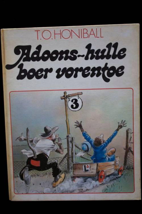 Adoons-hulle boer vorentoe deur T.O. Honiball - GETEKEN SIGNED