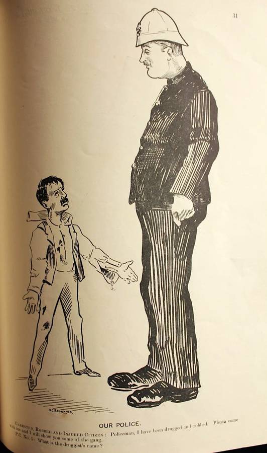 OWLOGRAPHS - A Collection of Cape Celebrities in Caricature (1901) by D. C. Boonzaier