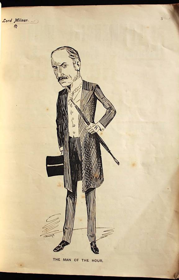 OWLOGRAPHS - A Collection of Cape Celebrities in Caricature (1901) by D. C. Boonzaier
