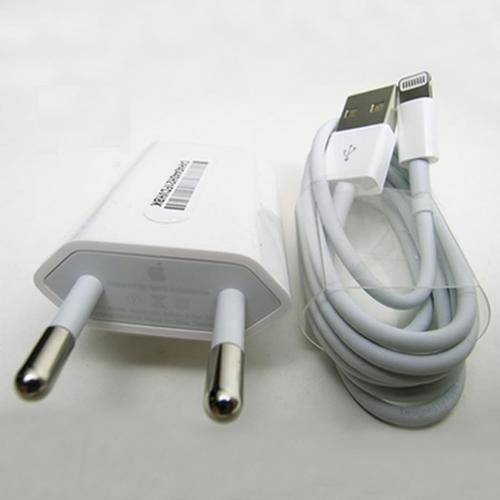 OEM Apple iPhone and iPad Charger + USB Cable