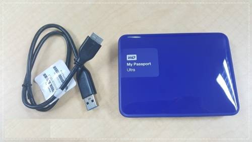 WD MyPassport Ultra 2.5" 1TB USB3.0 Blue