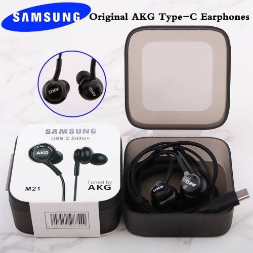 Original Samsung Earphones Type C Wired AKG In Ear Headphones With Mic