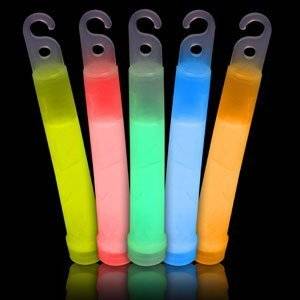 Glow sticks 6inch with connector and lanyard (Buy 1 get on free)